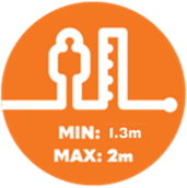 Shweeb Min1.3 Max2m